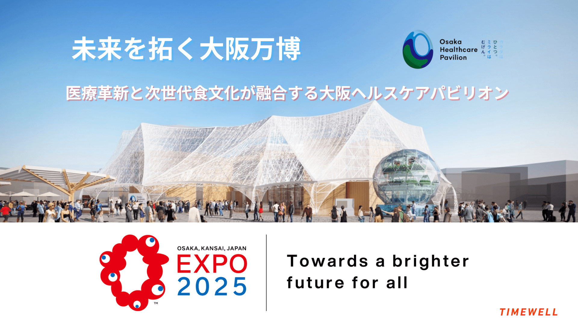 未来を拓く大阪万博|医療革新と次世代食文化が融合する大阪ヘルスケアパビリオンの全貌