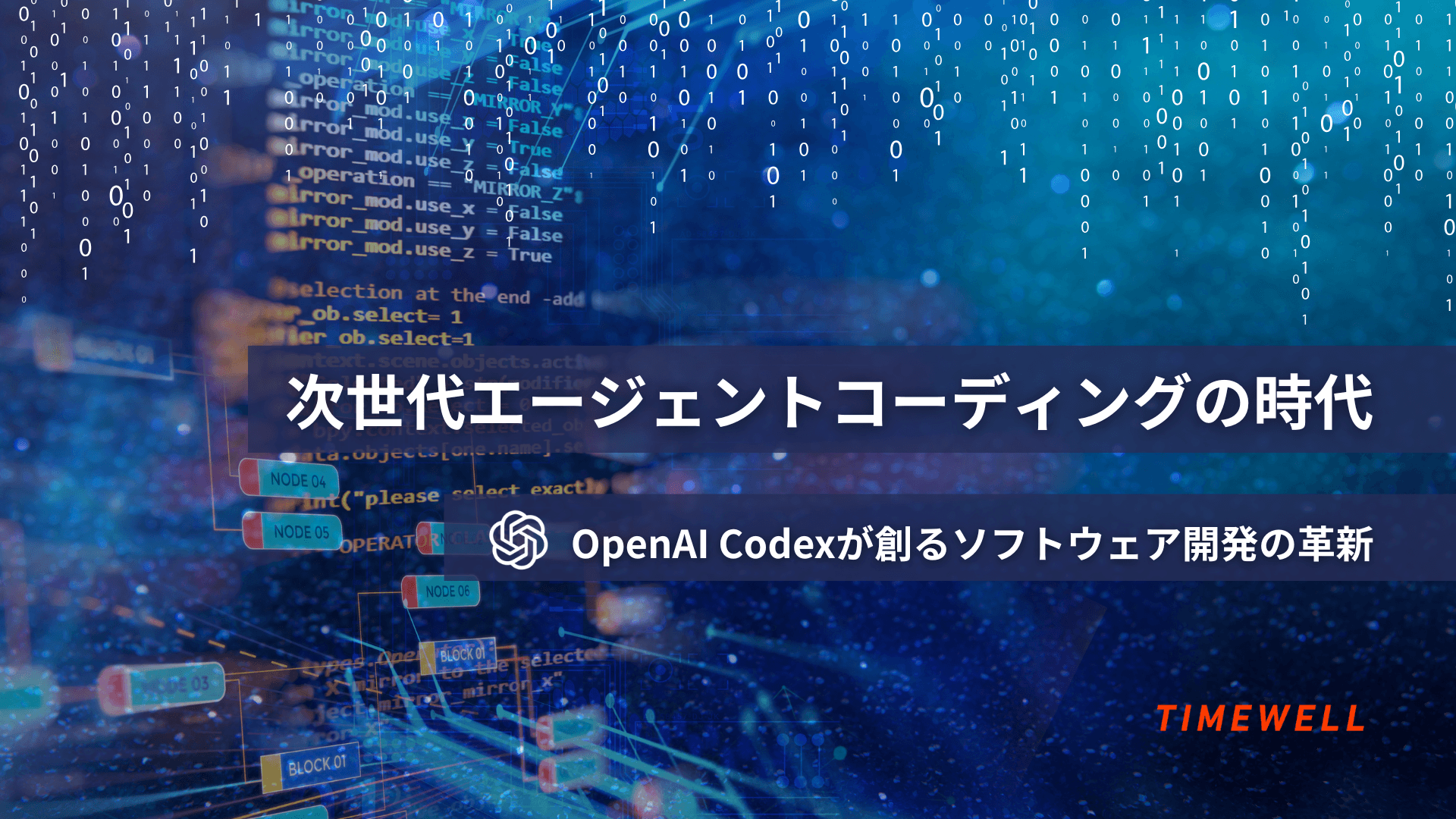 OpenAI Codex完全解説|GPT-5.2-Codex登場・SDK公開・自律型コーディングの新時代