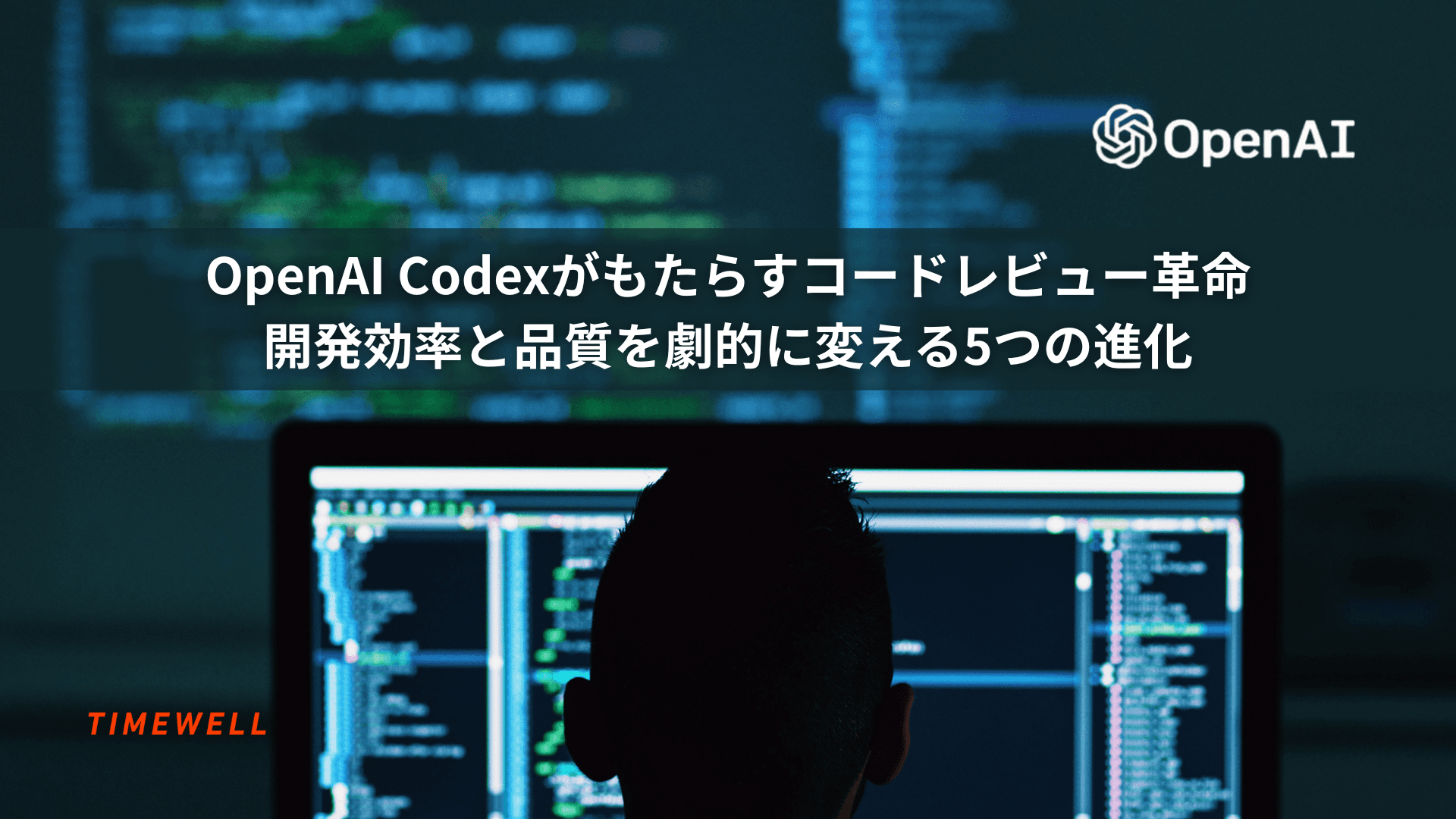 OpenAI Codexがもたらすコードレビュー革命|開発効率と品質を劇的に変える5つの進化