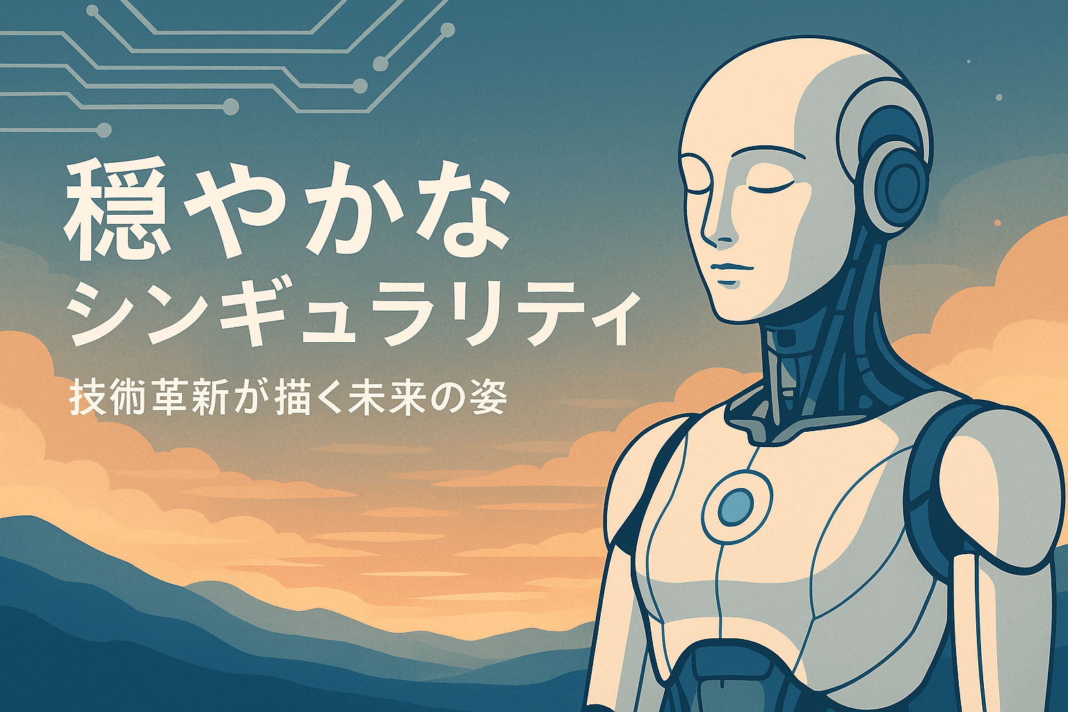 穏やかなシンギュラリティ:技術革新が描く未来の姿