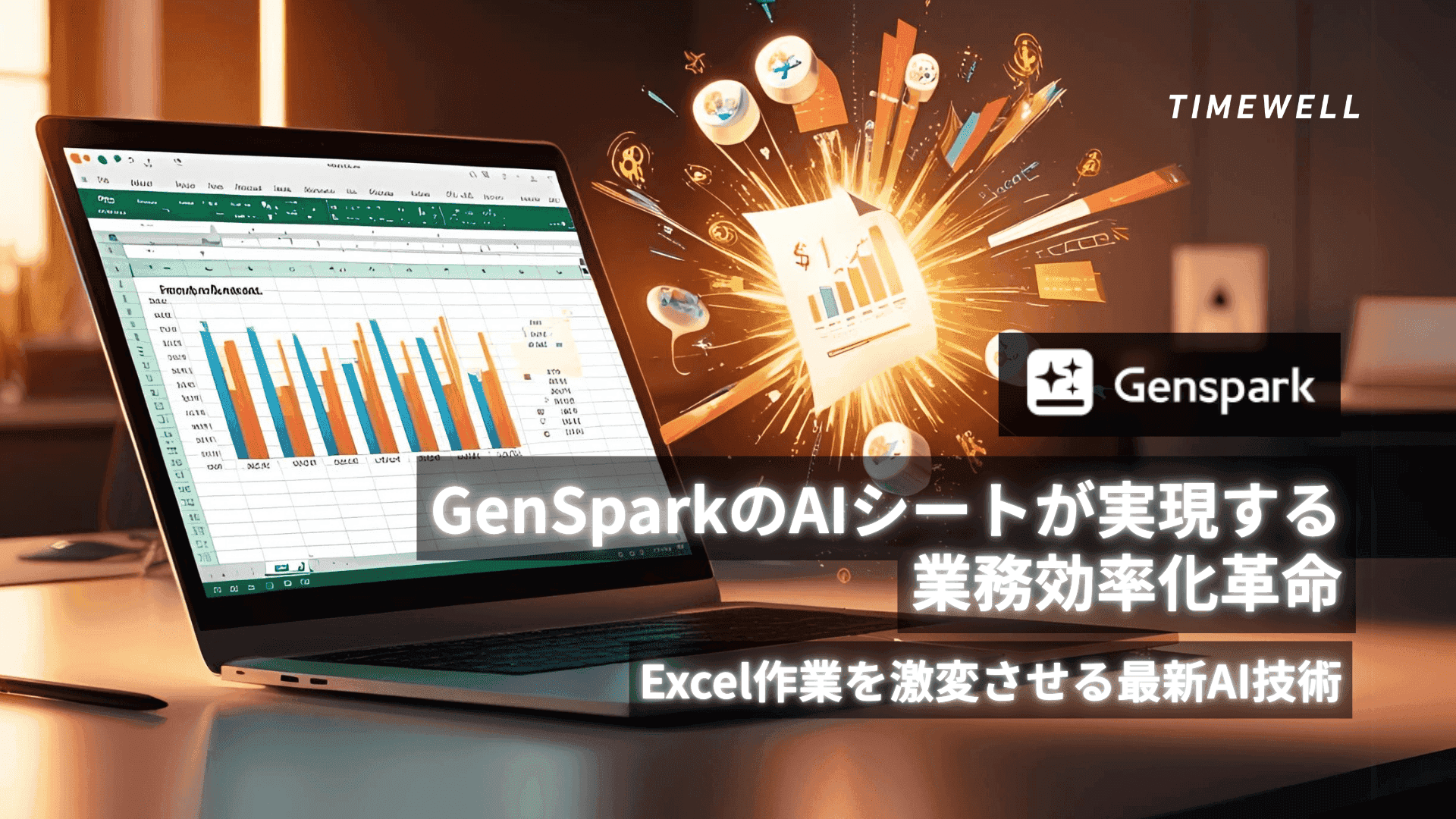 GenSparkのAIシートが実現する業務効率化革命:Excel作業を激変させる最新AI技術