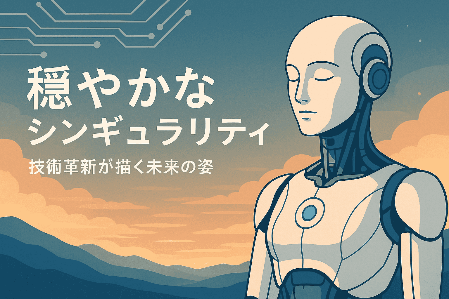 穏やかなシンギュラリティ:技術革新が描く未来の姿