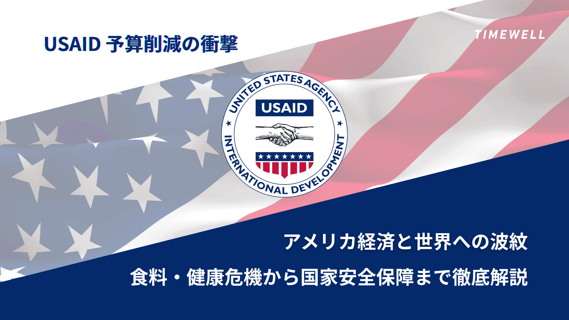 USAID予算削減の衝撃:アメリカ経済と世界への波紋 - 食料・健康危機から国家安全保障まで徹底解説
