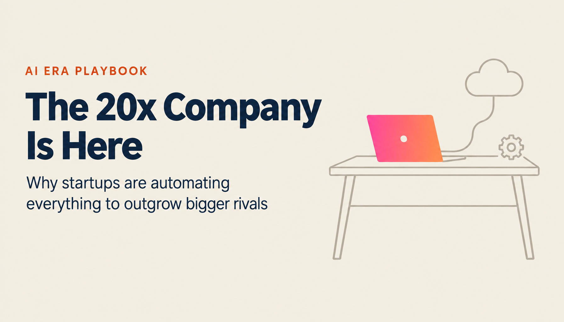 The New Formula for Winning in the AI Era — "20x Company" and TIMEWELL's Full Automation Commitment