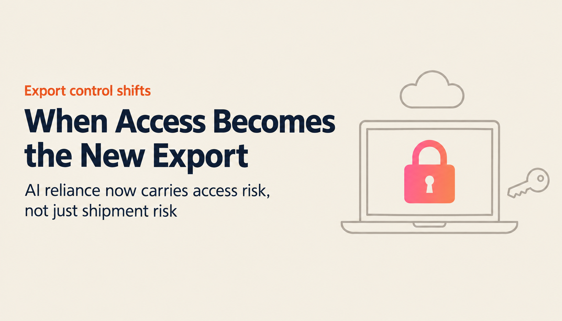When the AI You Rely On Suddenly Goes Dark: Preparing for the Era of "Access Classification"