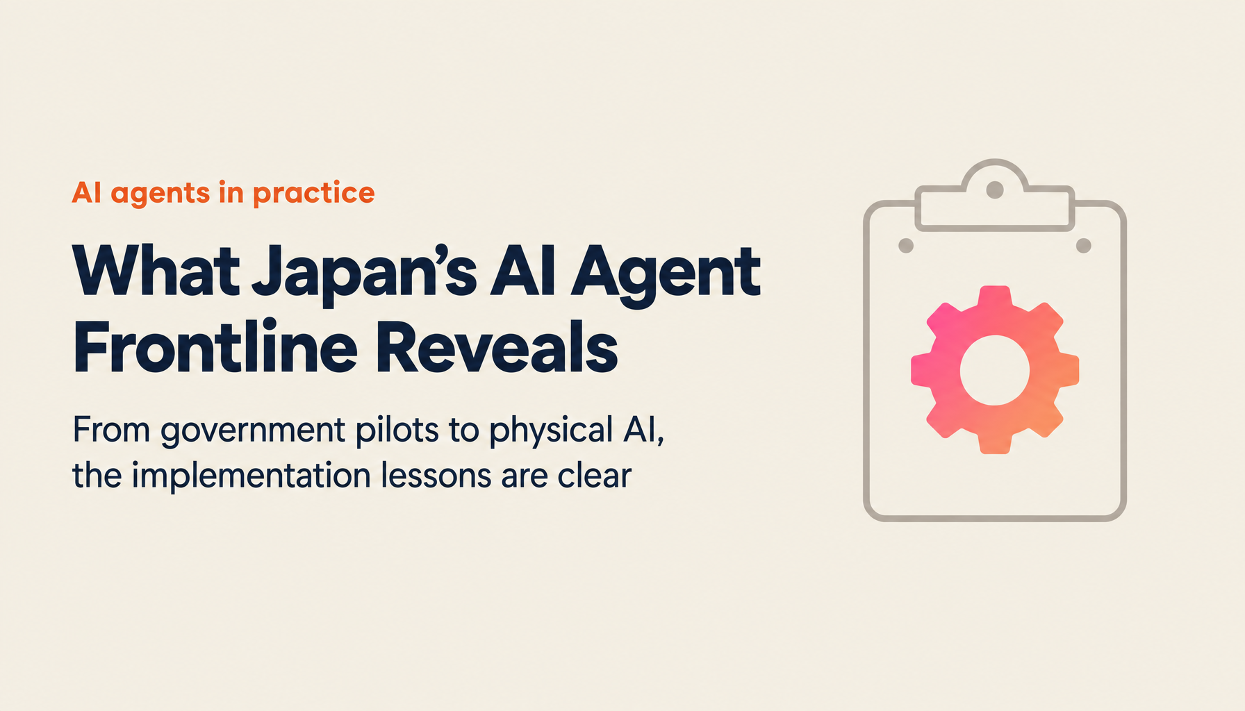 AI Agents Pioneering the Future | A New Horizon of Autonomous AI x Human Collaboration Drawn by 2026's Frontline Players [SusHi Tech Tokyo 2026]