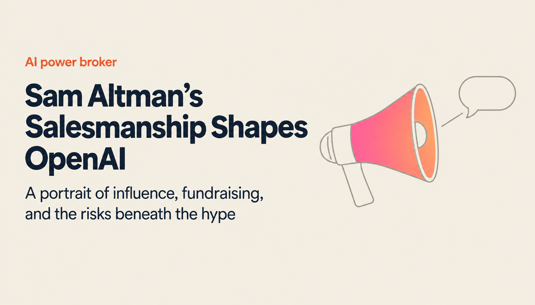 Sam Altman: The Sales Genius Shaping the Future and the Journey of OpenAI