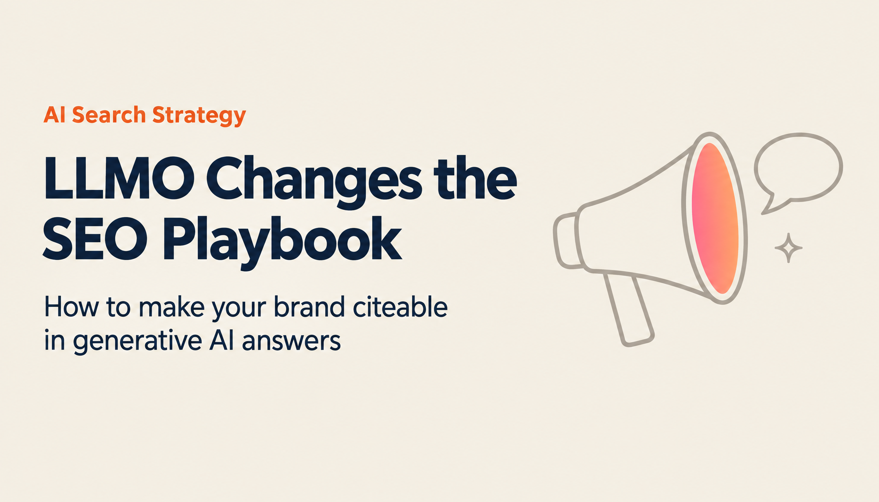 The Complete LLMO Guide: SEO Strategy and Digital Marketing in the Generative AI Era
