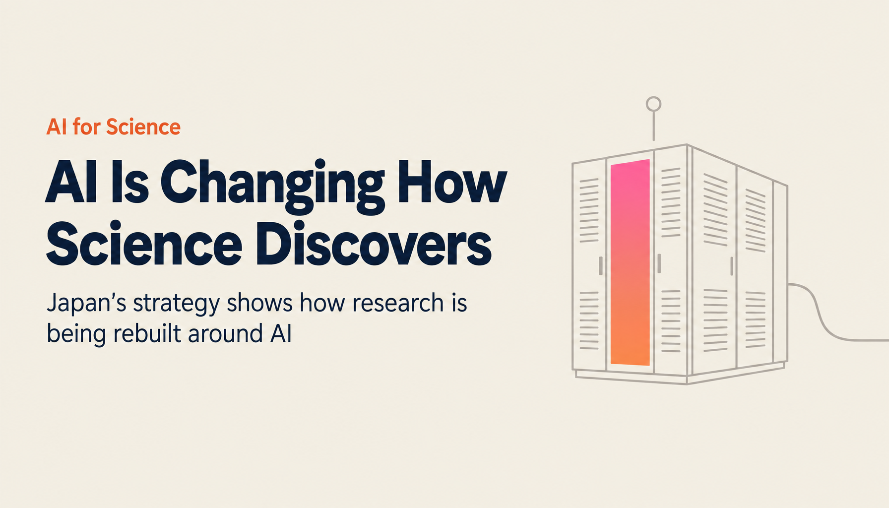 What Is AI for Science? How AI Is Changing Scientific Research, and Japan's National Strategy, Explained Clearly