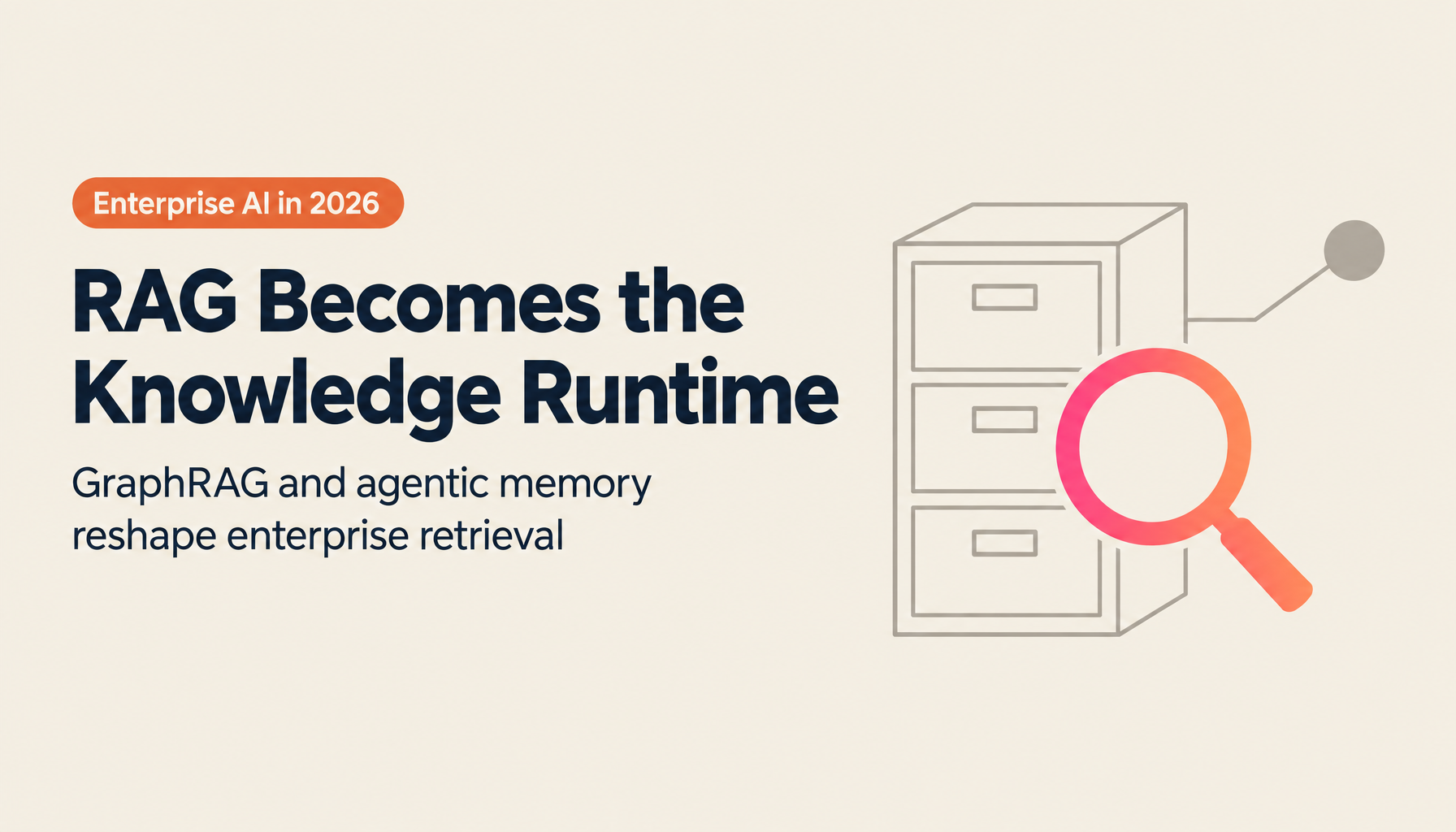 RAG Complete Guide 2026: GraphRAG, Agentic Memory, Knowledge Runtime, and Enterprise AI Data Architecture