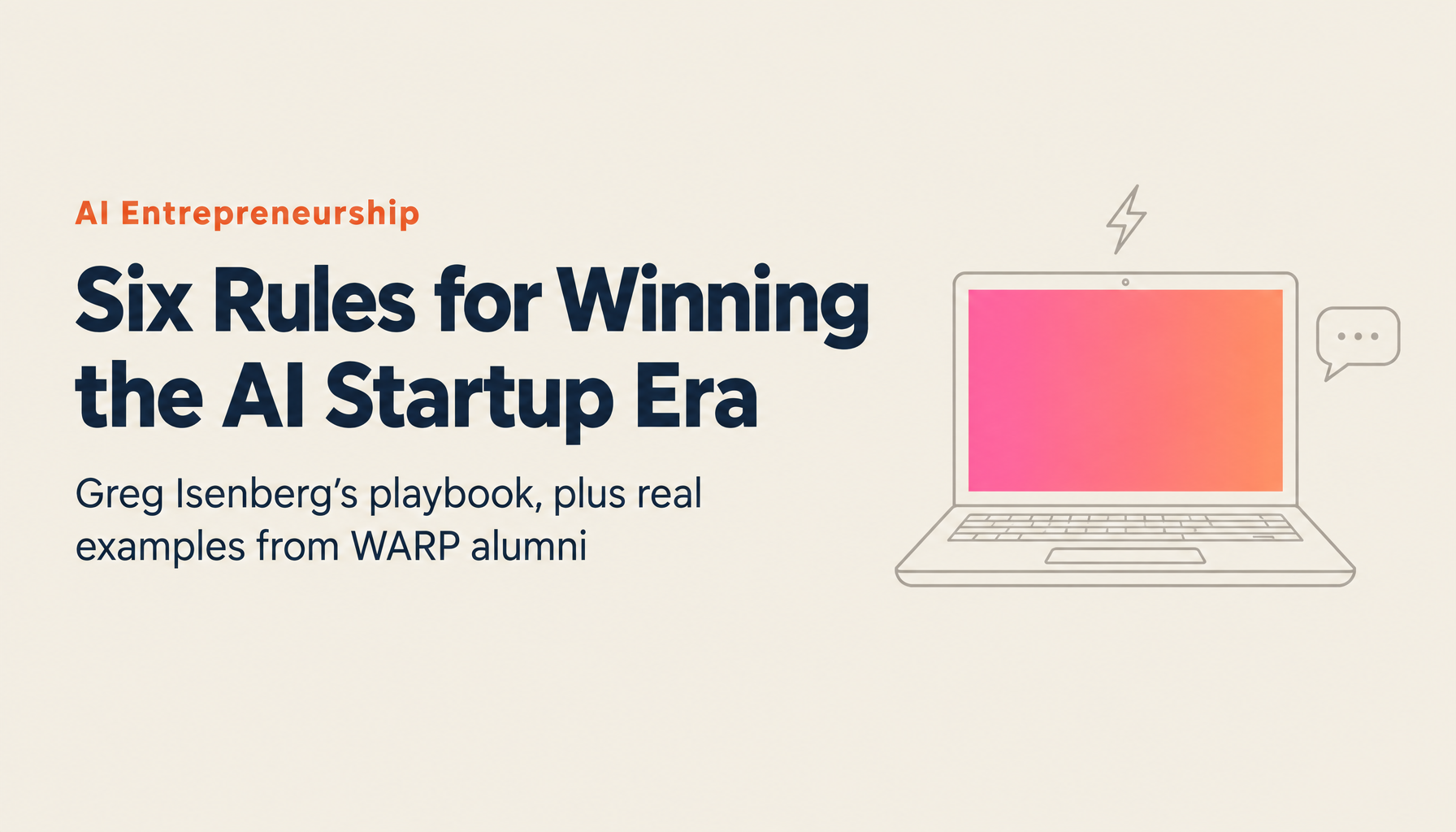 The New Rules of AI Entrepreneurship — The One-Hour Company Era and How to Win in It