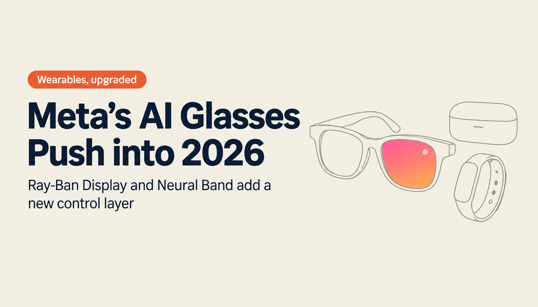 Meta AI Glasses 2026: Ray-Ban Display and Neural Band, Explained