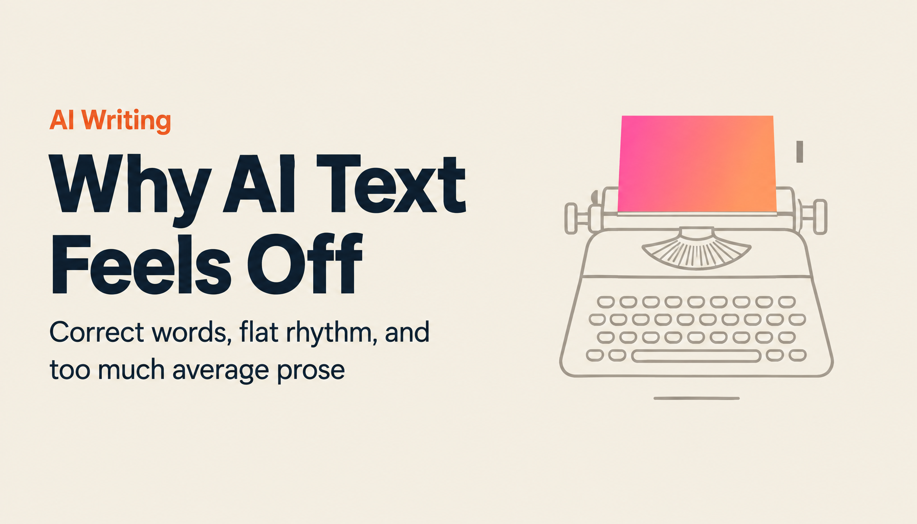 The Problem with AI-Generated Writing That Feels "Off" — And the Answer I Finally Found