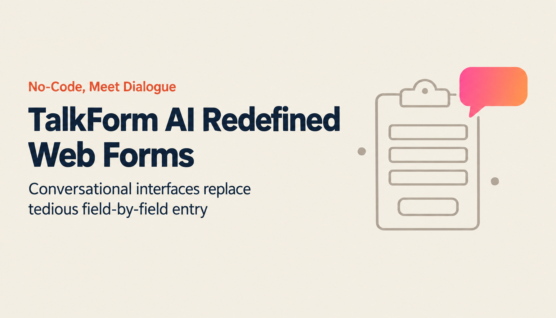 The Conversational AI Form Revolution: GPTConsole, TalkForm AI, and the Next Generation of No-Code Tools