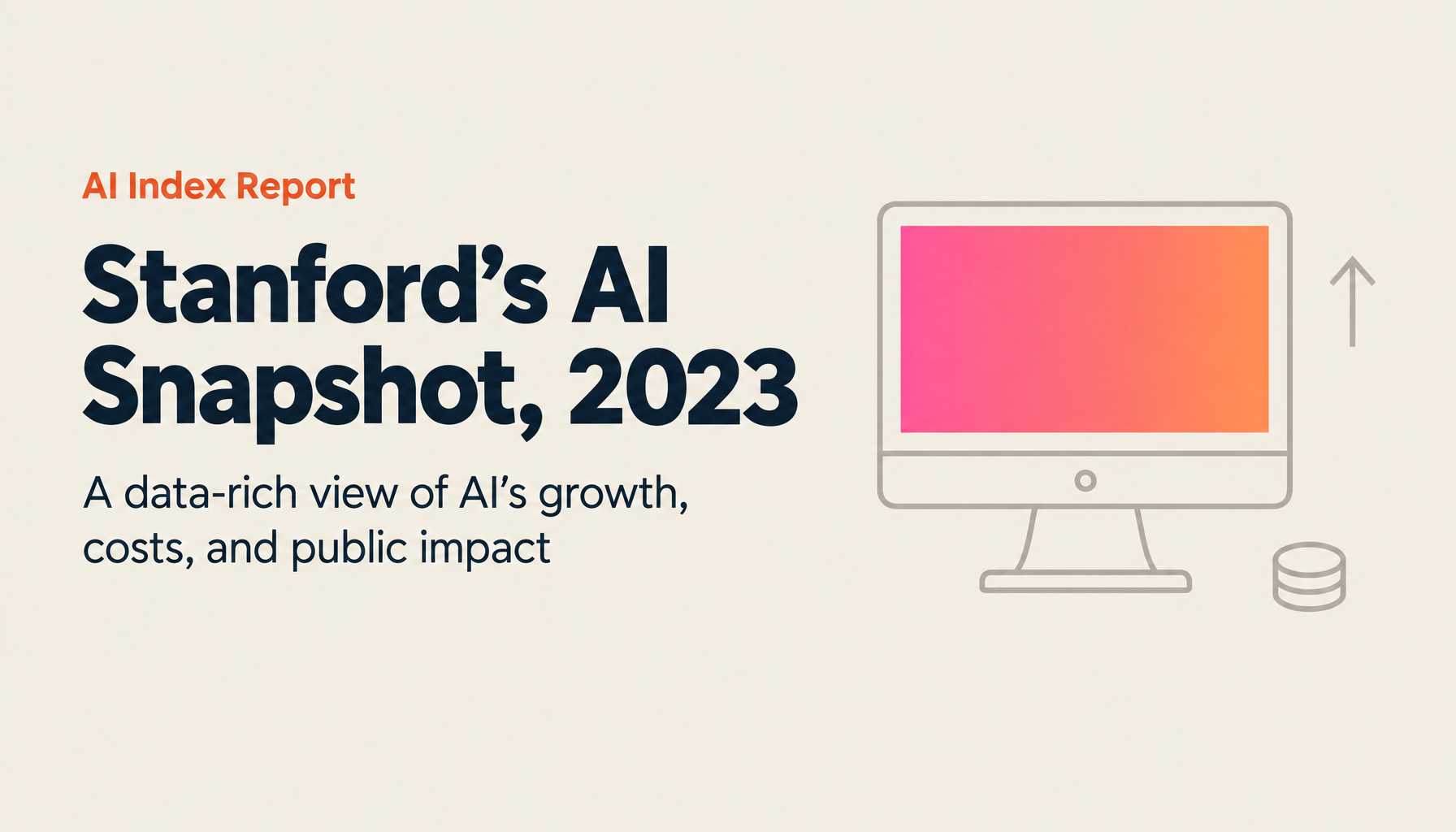 Stanford AI Index Report 2023 (Part 1): Key Findings on AI Development, Investment, and Society