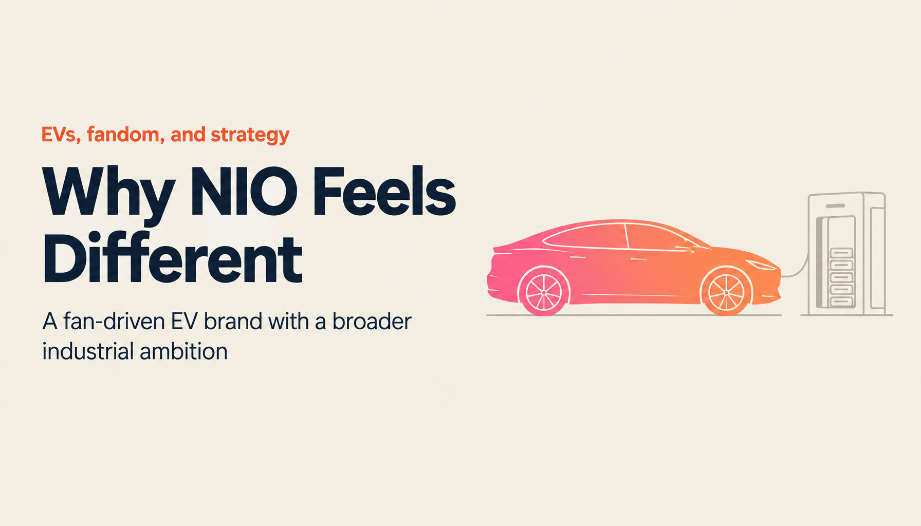 NIO: China's EV Frontrunner and the Vision Behind William Li's Fan-Based Marketing