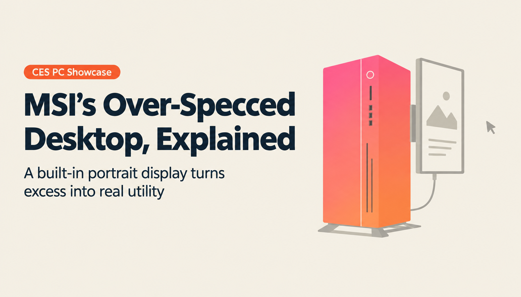Extraordinary Military-Grade Tech: MSI's Massively Over-Specced PC and Its External Display — The Full Picture