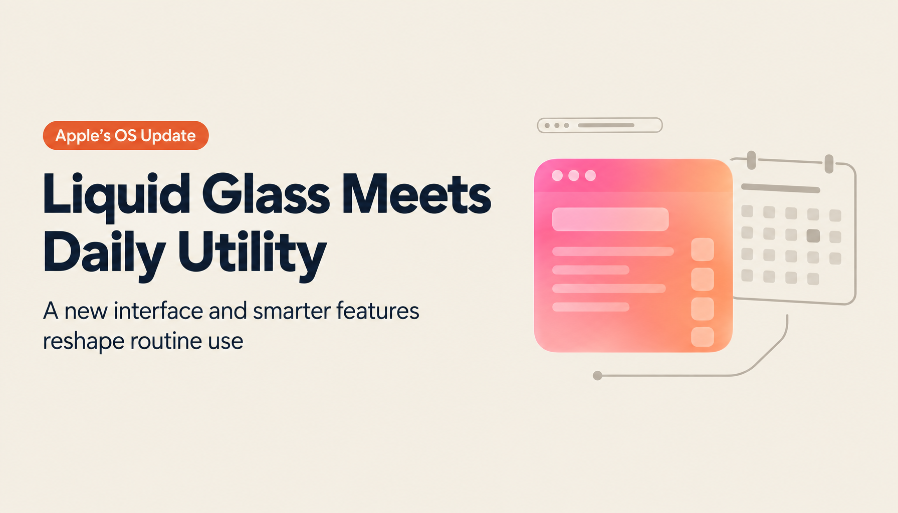 Apple's New OS Update and a Forward-Looking Design Strategy: The Full Picture of Features Transforming Daily Life