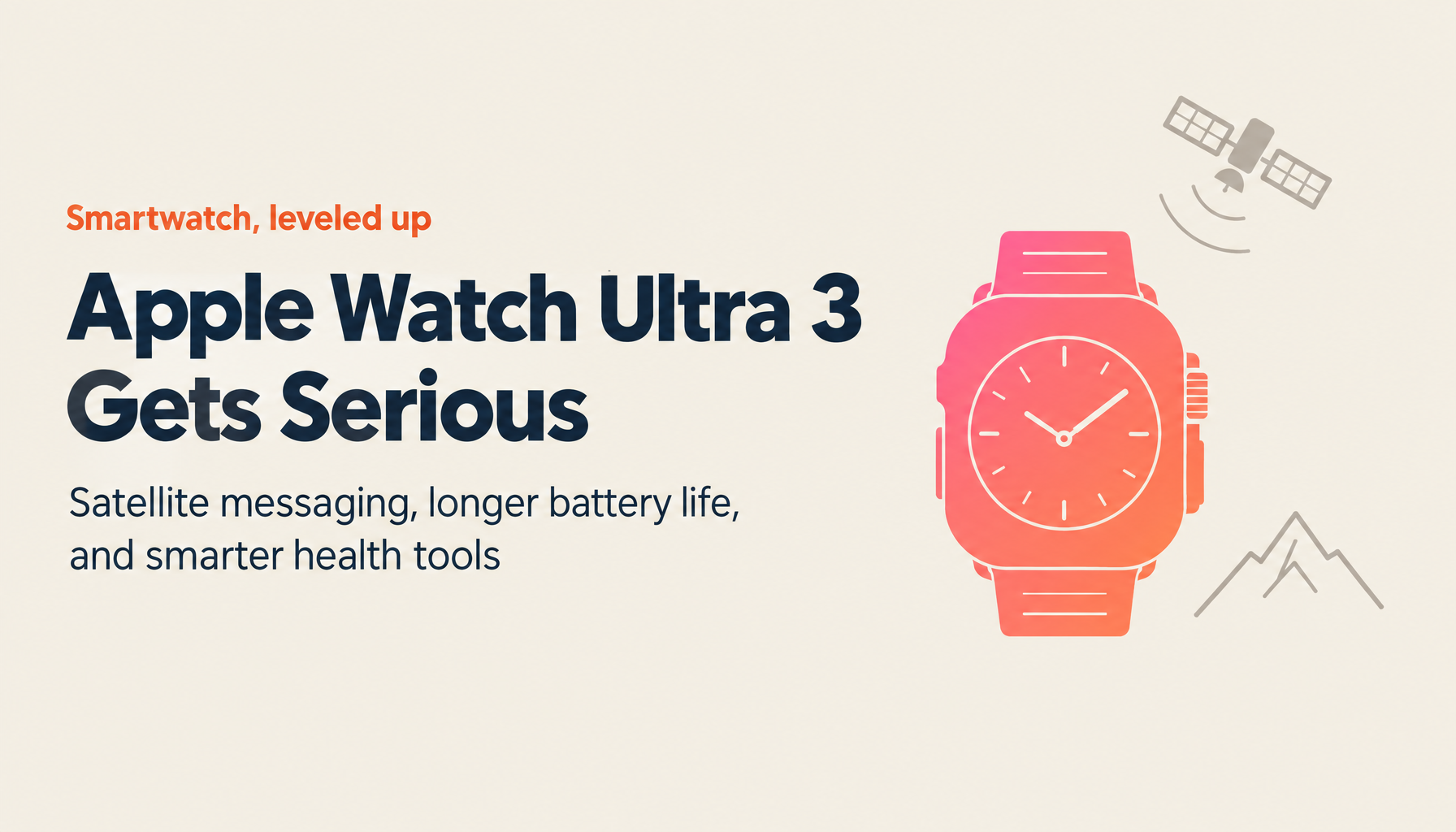 Apple Watch Ultra 3 Review — Satellite Comms, Extended Battery, and watchOS 26