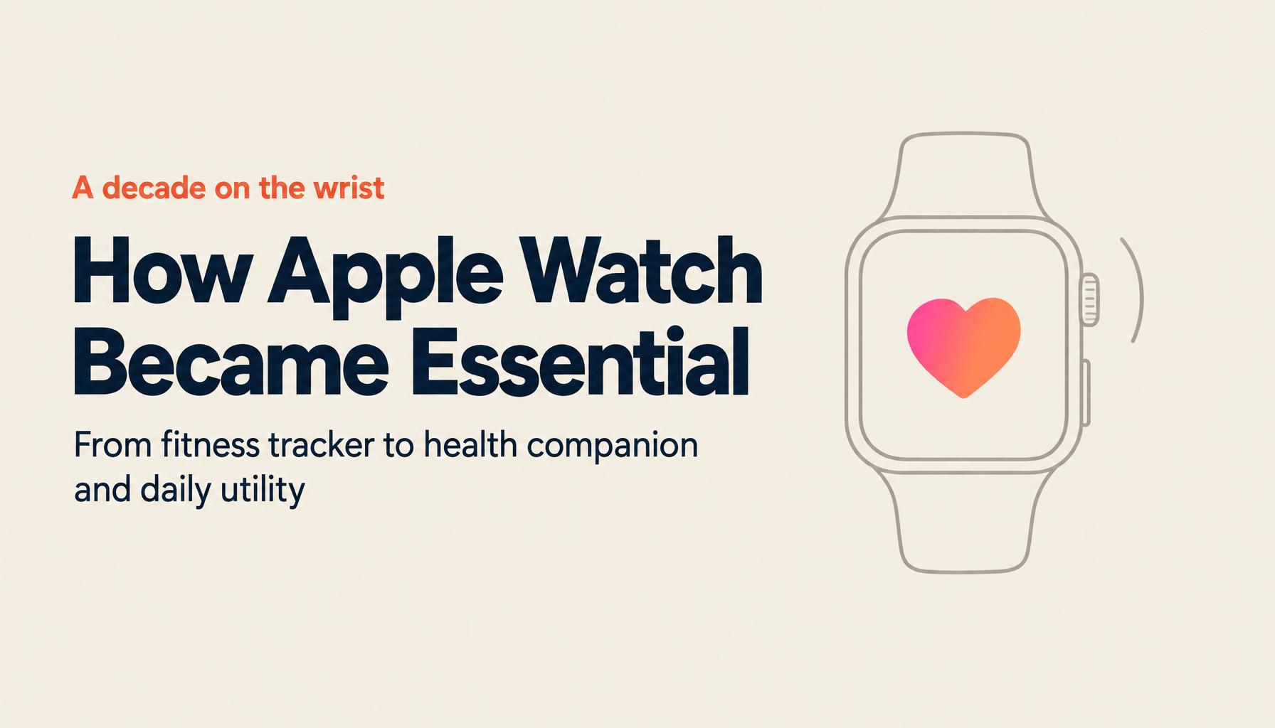 Apple Watch at 10 — From Health Tracker to Life Partner: A Decade in Review