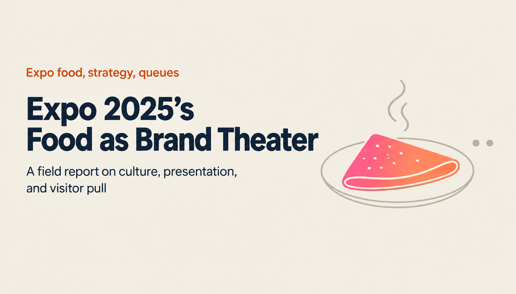 The Best Food at Expo 2025 Osaka: A Comprehensive Field Report