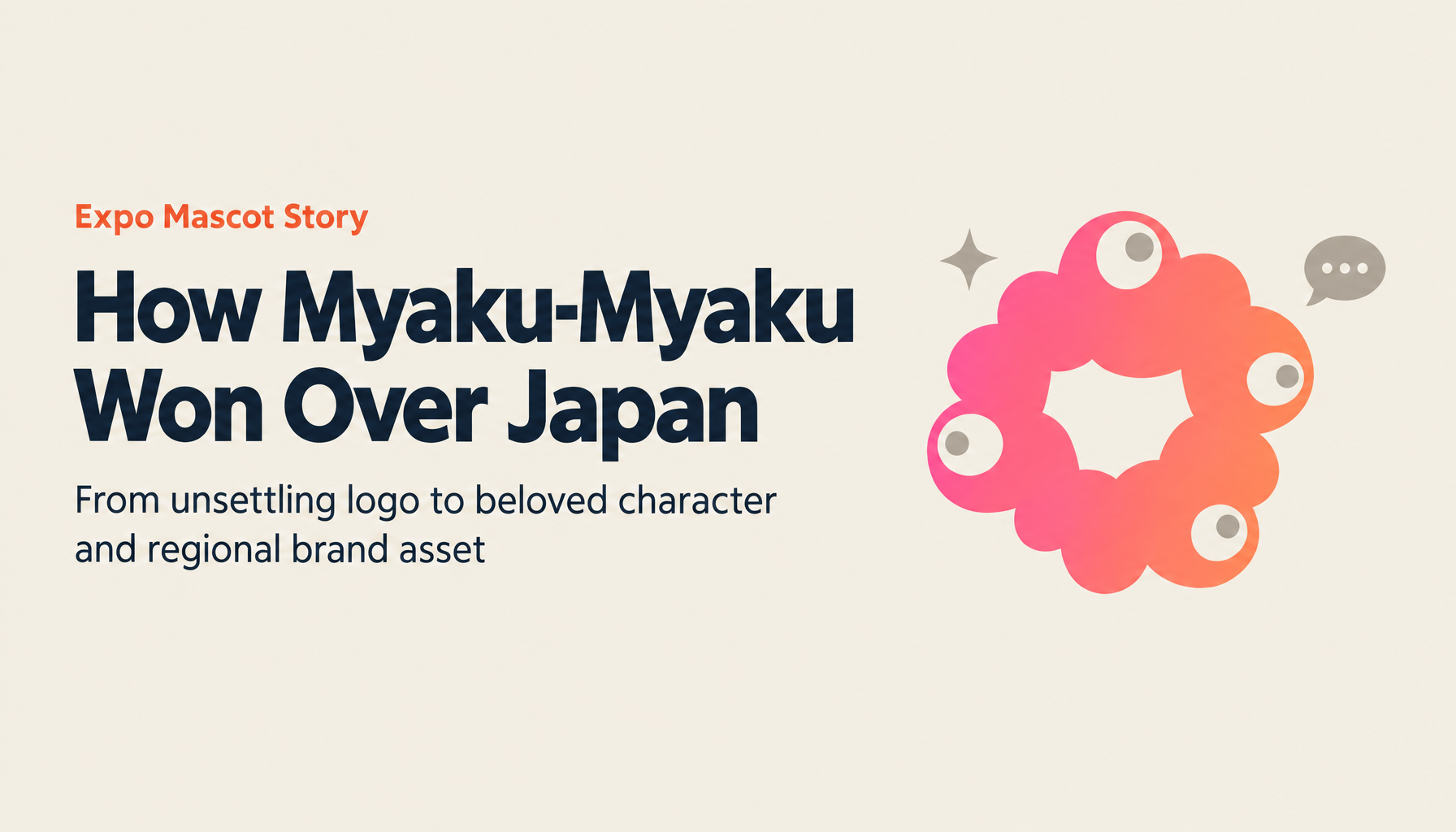 From 'Unsettling' to Beloved: The Full Story of Myaku-Myaku, Expo 2025's Official Character
