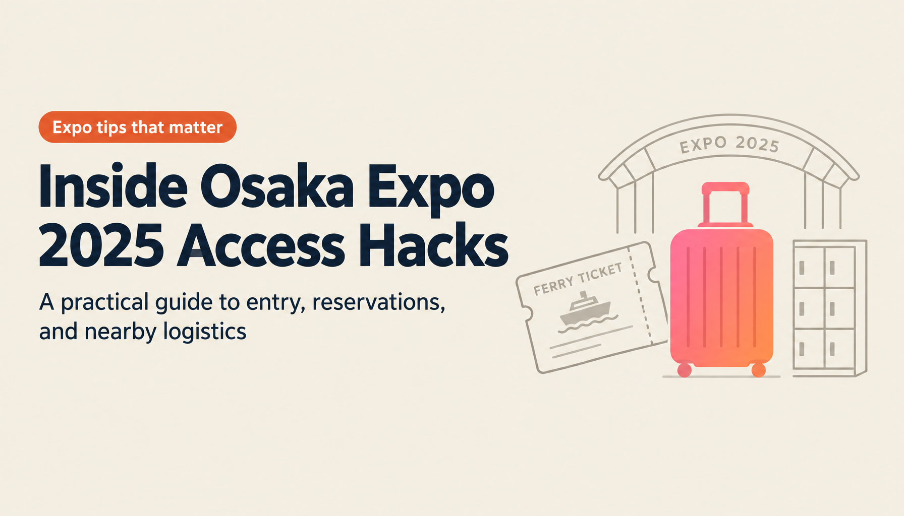 Osaka Expo 2025 Entry and Experience Insider Tips: What Most Visitors Don't Know