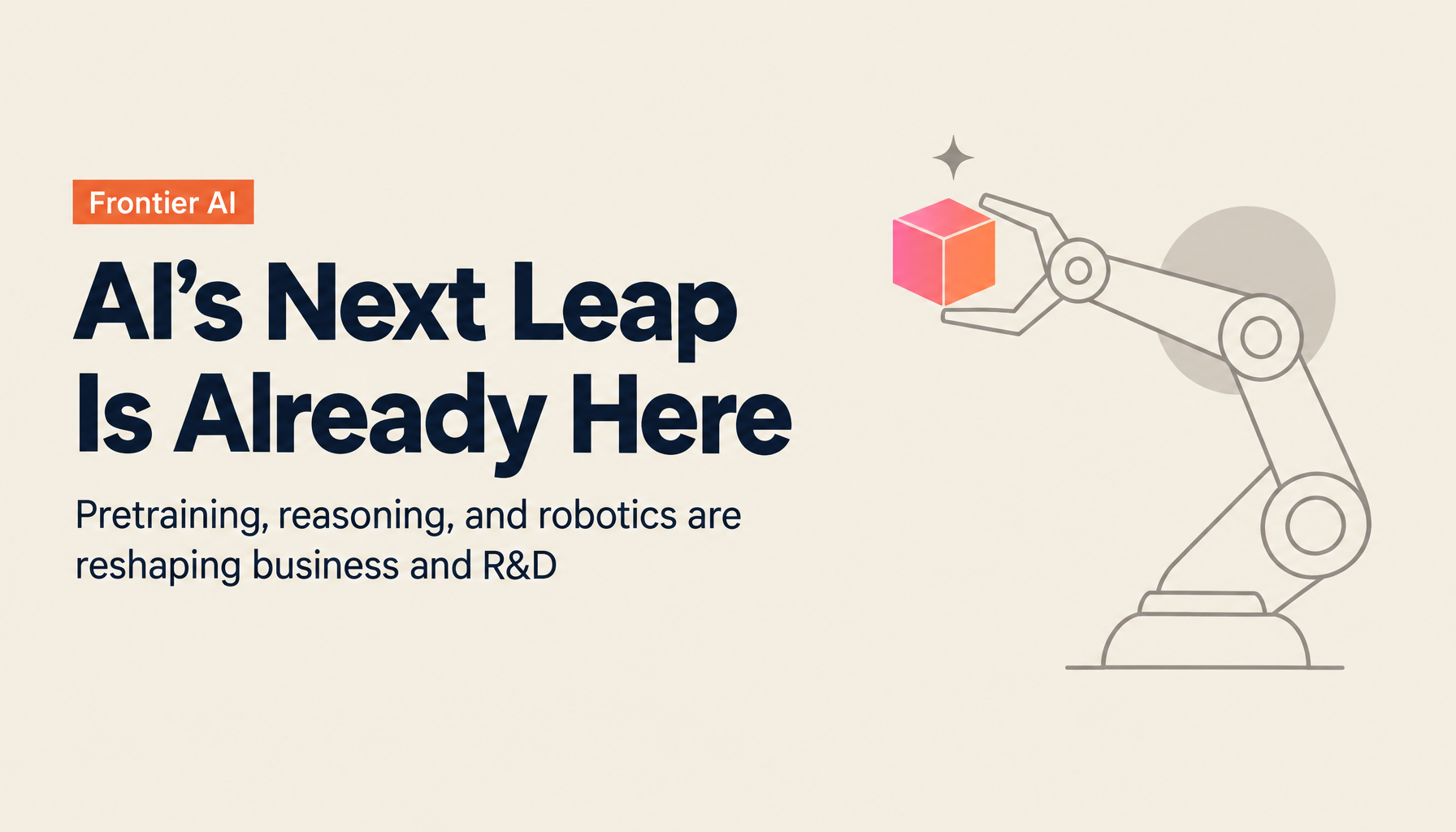 The Reality and Future of Frontier AI Development: Efficient AI Implementation and the Robotics Revolution