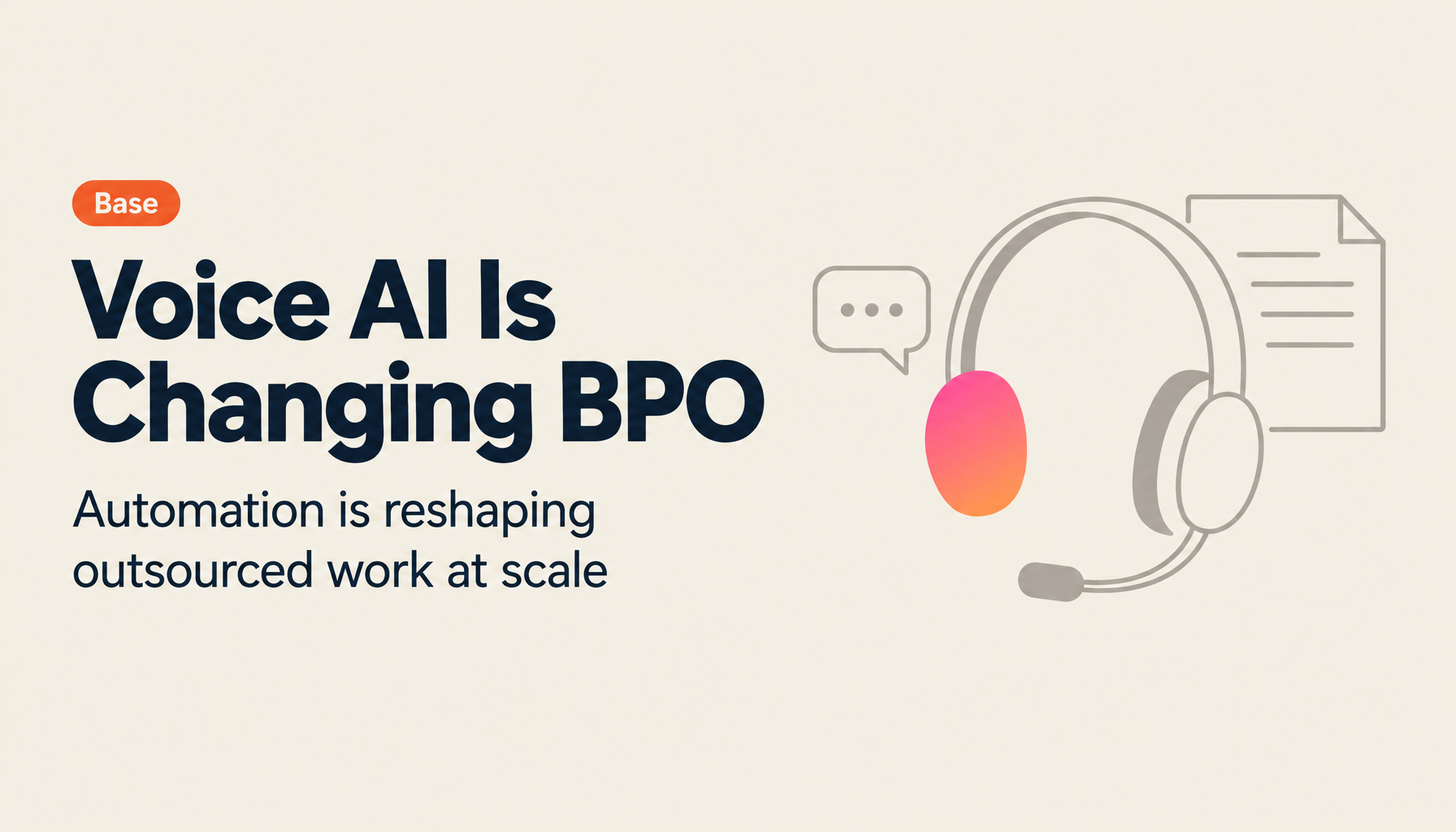 AI Is Revolutionizing BPO: How Voice AI and Automation Are Reshaping Business Efficiency
