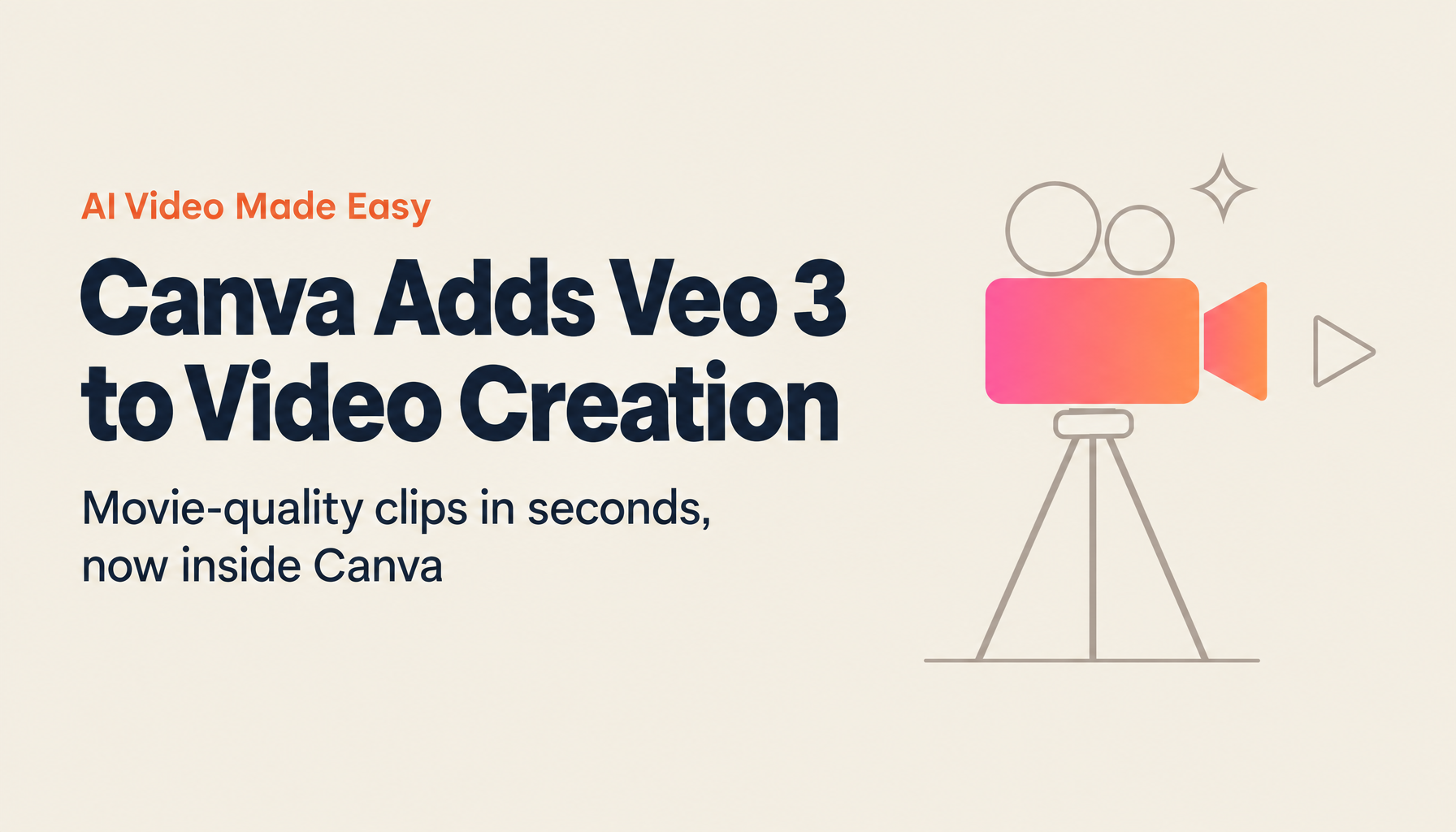 It's Here: Canva x Google's Veo3 Brings Movie-Quality Video Creation to Everyone