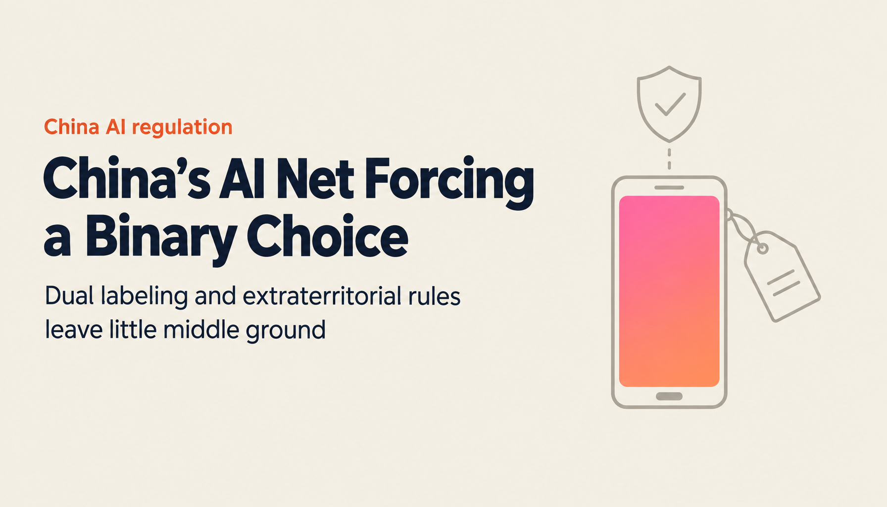 Dual Labels and Vertical Control: China’s AI Regulation Front Line—Extraterritorial Reach and a Binary Choice for Japanese Companies