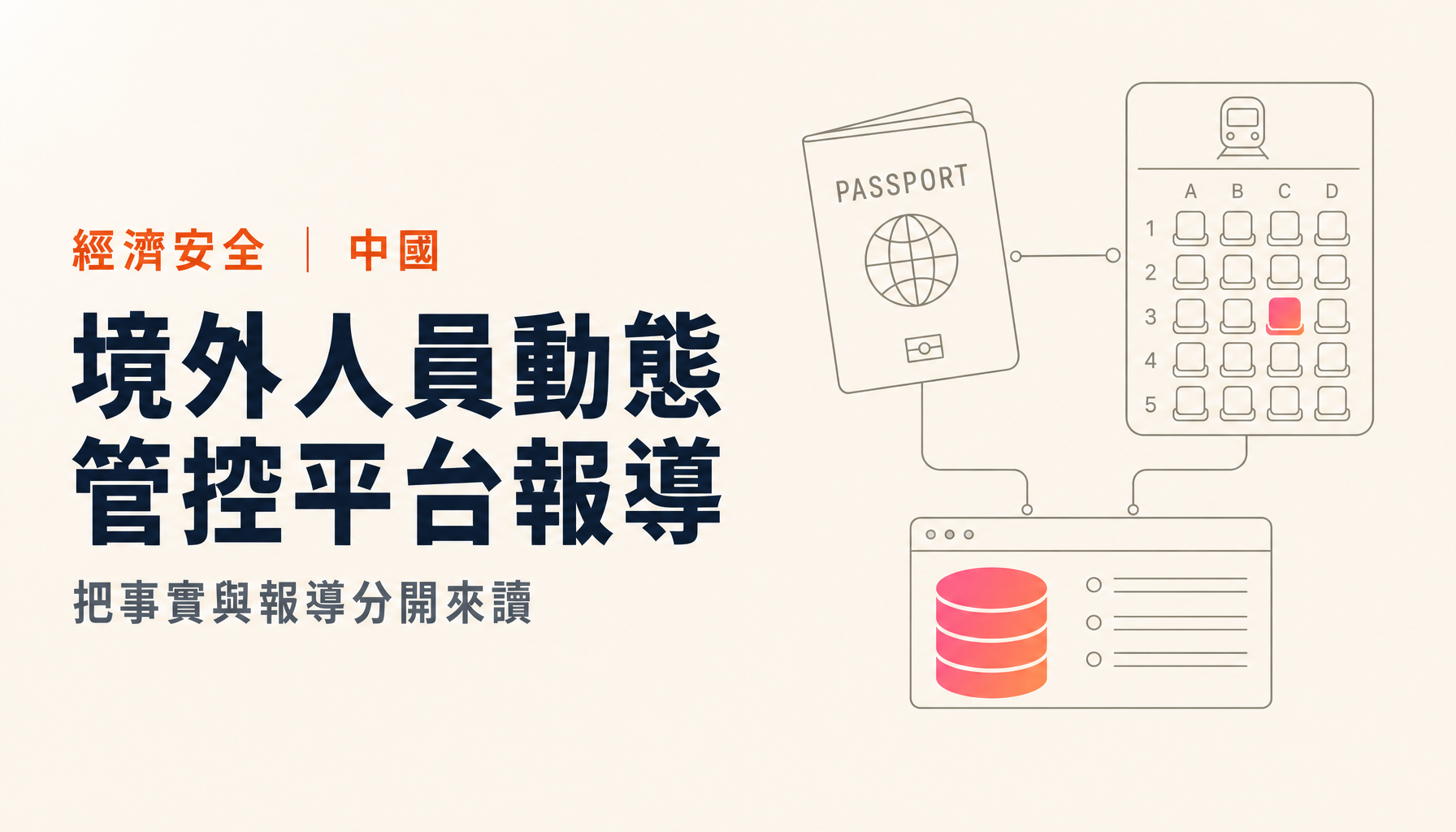 張家口「境外人員動態管控平台」報導:只看事實怎麼讀