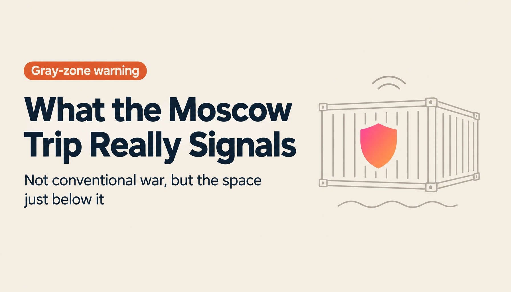 What the CIA Director's Moscow Trip Actually Signals