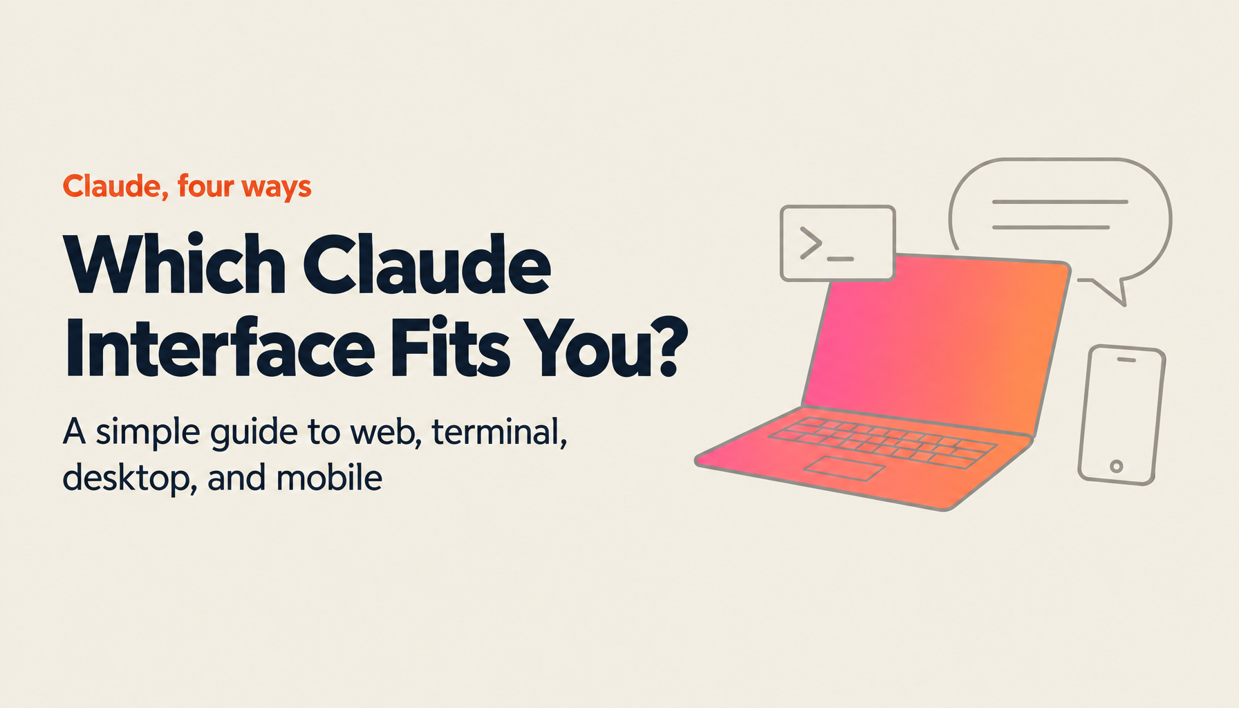 Complete Beginner's Guide: Claude Code, Web, Cowork, and Mobile — Which Should You Use and When?