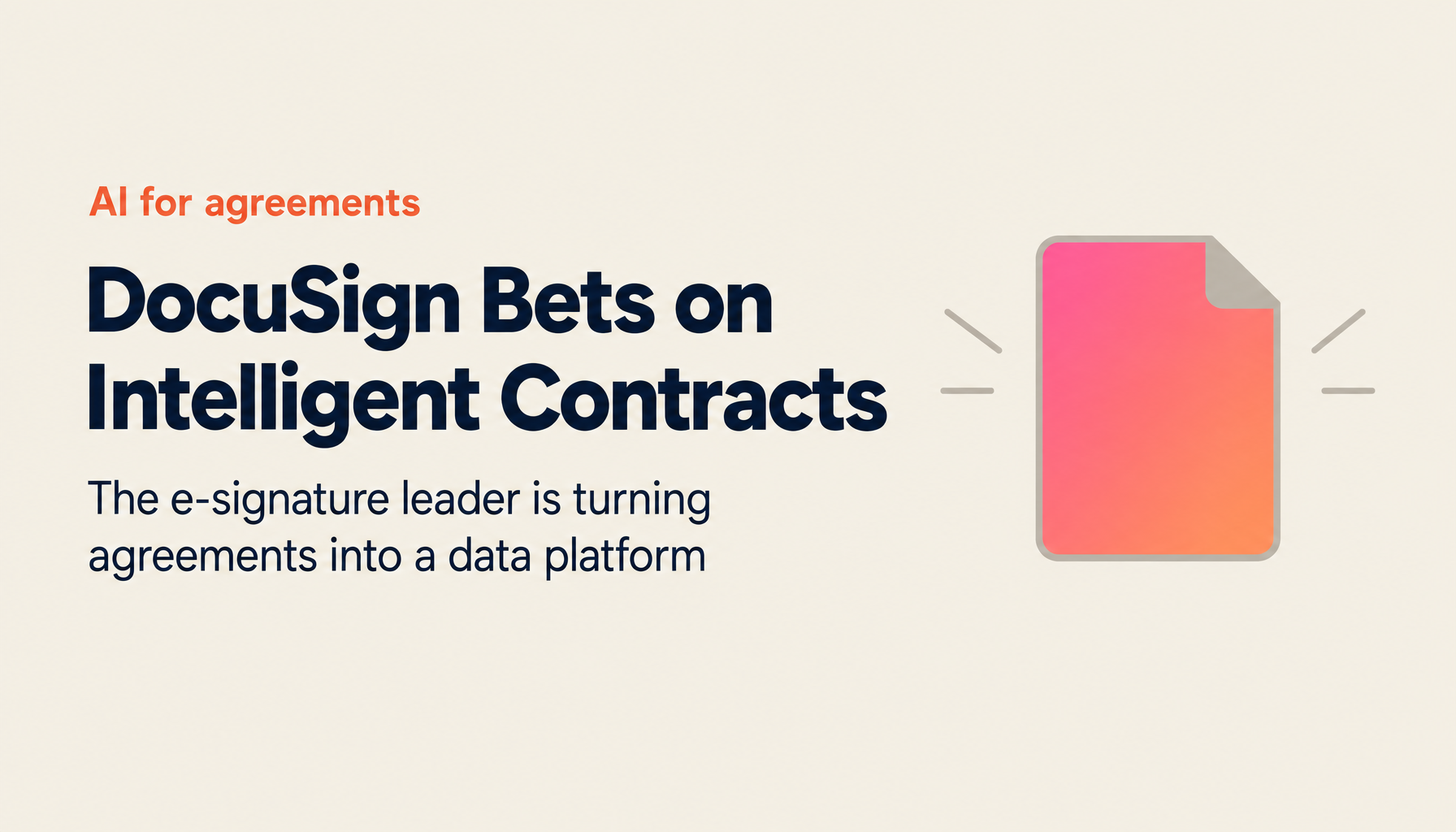 DocuSign's AI Growth Strategy: Evolving Into an Intelligent Contract Management Platform