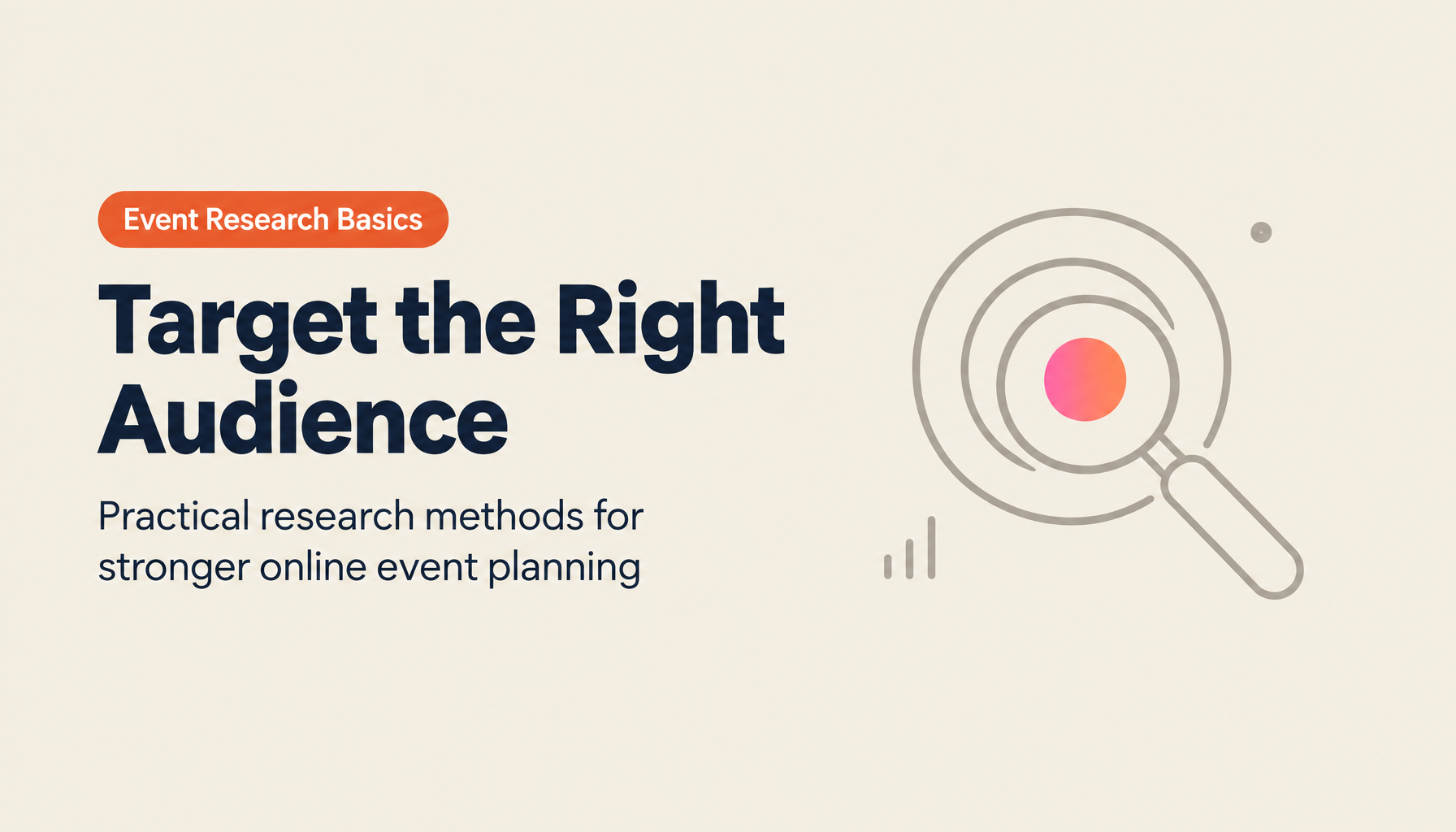The Complete Guide to Target Research for Online Events: Market Research Methods and Practical Techniques | TIMEWELL