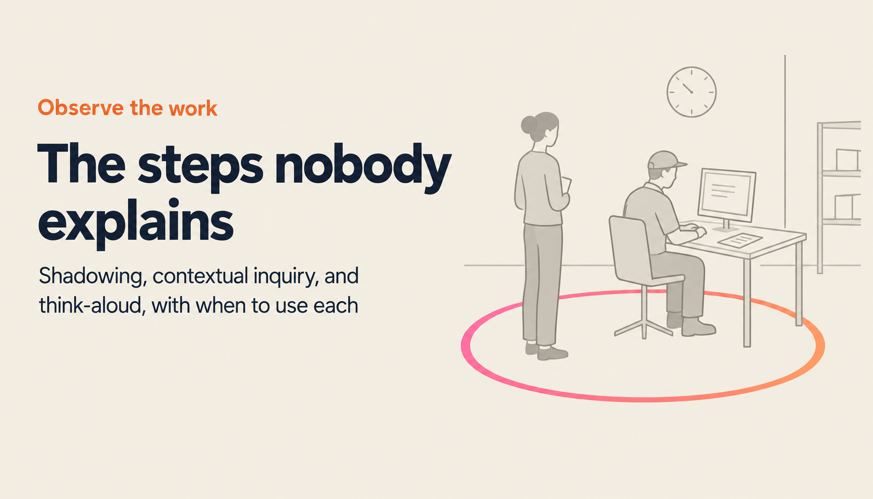 How FDEs Observe | Shadowing and Contextual Inquiry to Catch the Steps Nobody Explains