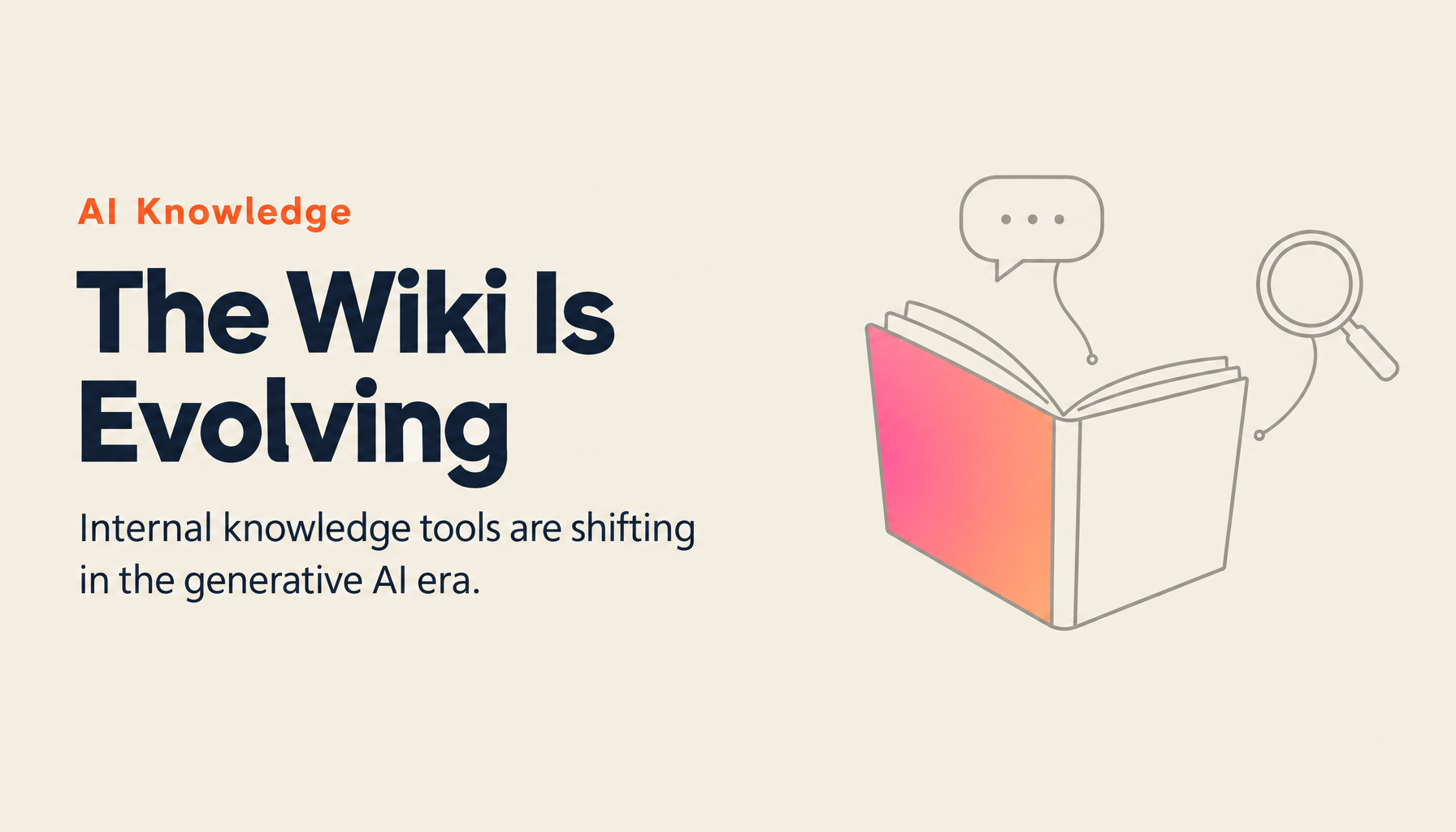 Document Management in the Generative AI Era: The Future of the Internal Wiki