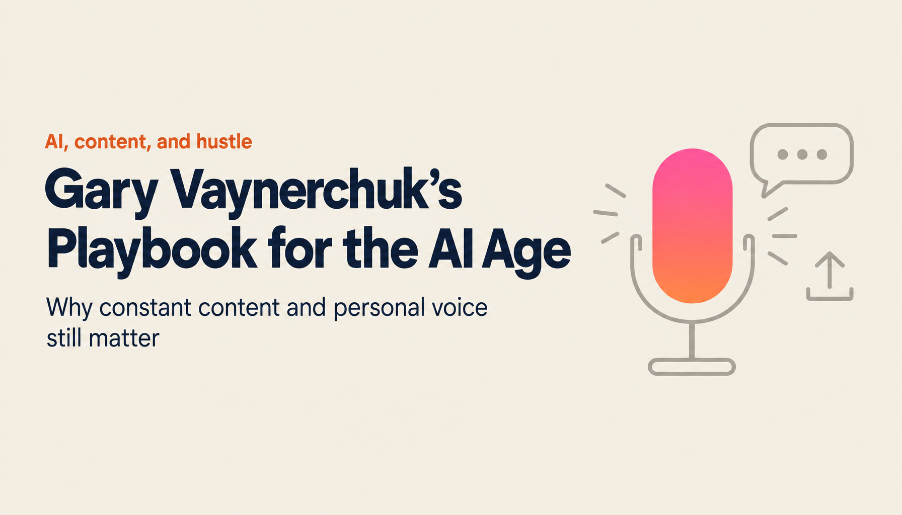 Gary Vaynerchuk on the Age of Transformation: AI-Era Success Strategy and the Art of Content Creation