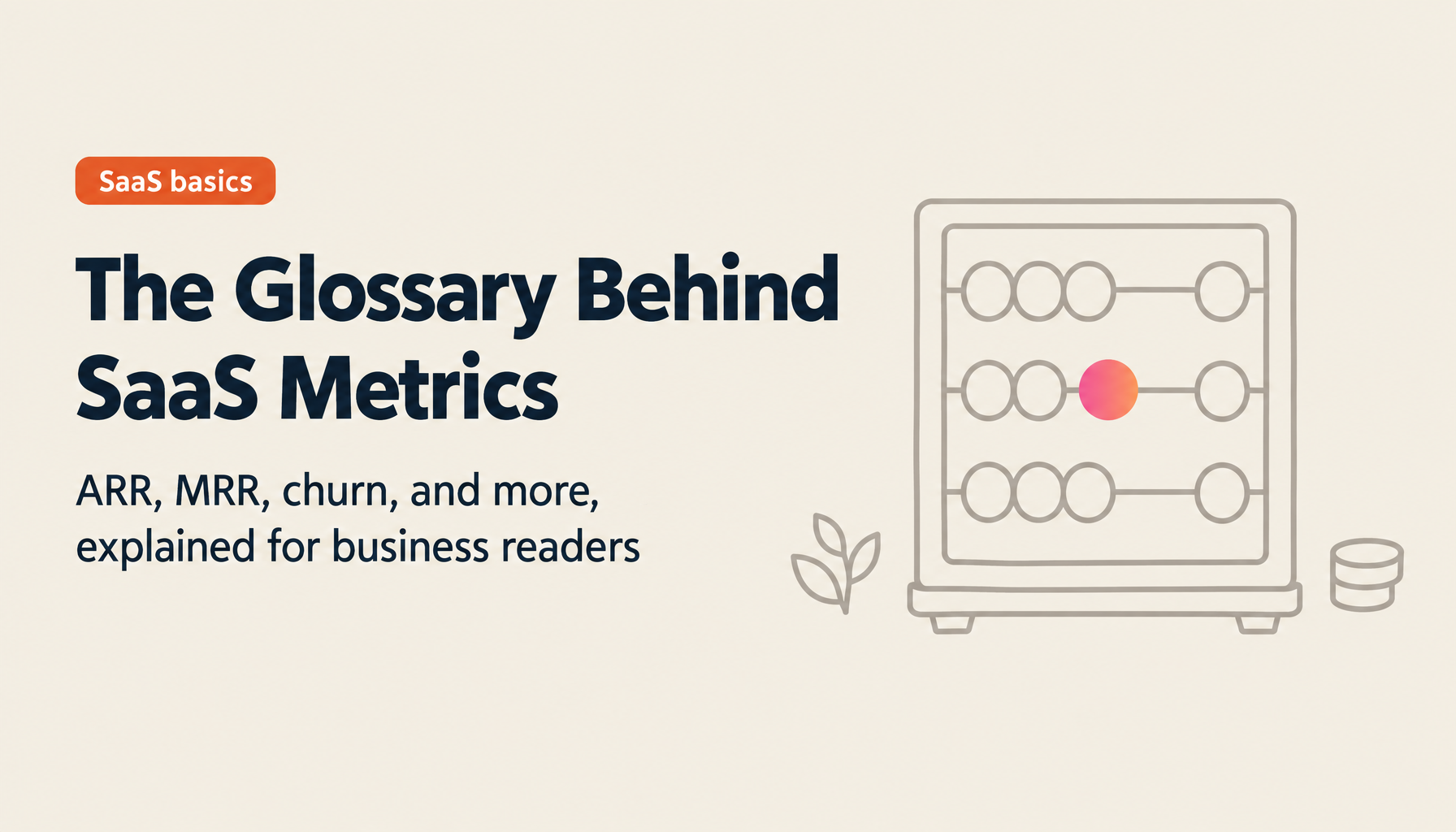 SaaS and Cloud Glossary: 40 Key Terms — ARR, MRR, Churn Rate, NRR, and More — Explained for Beginners