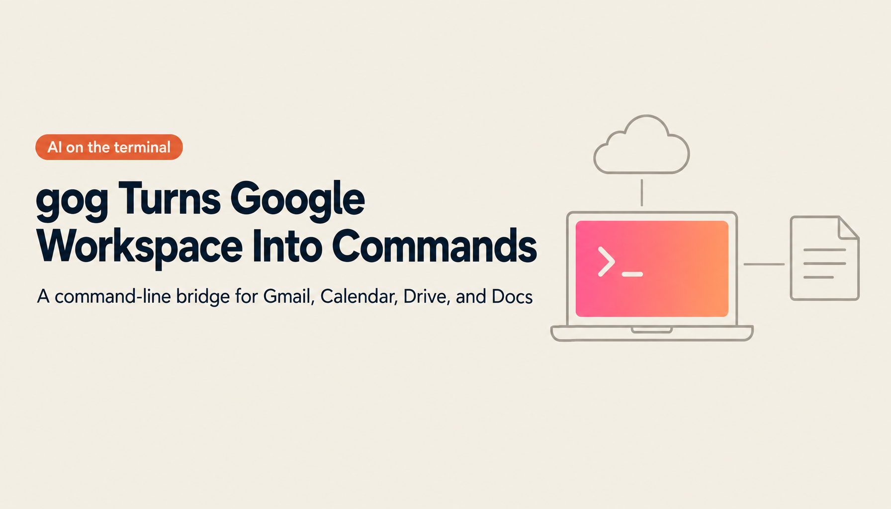 The Revolutionary CLI That Changes How You Use Google Workspace: A Deep Dive into 'gog' and AI-Powered Workflows