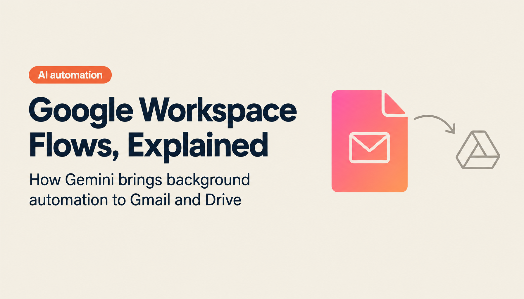 Google Workspace Flows Explained: The Complete Guide to AI-Powered Automation for Gmail and Drive