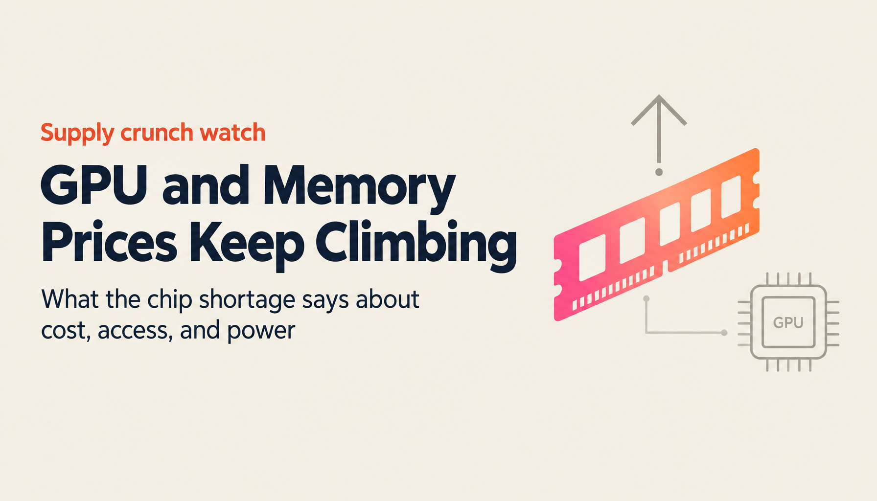 How High Will GPU and Memory Prices Climb? An Economic-Security Reading of the Supply Crunch and Chipmakers' Earnings