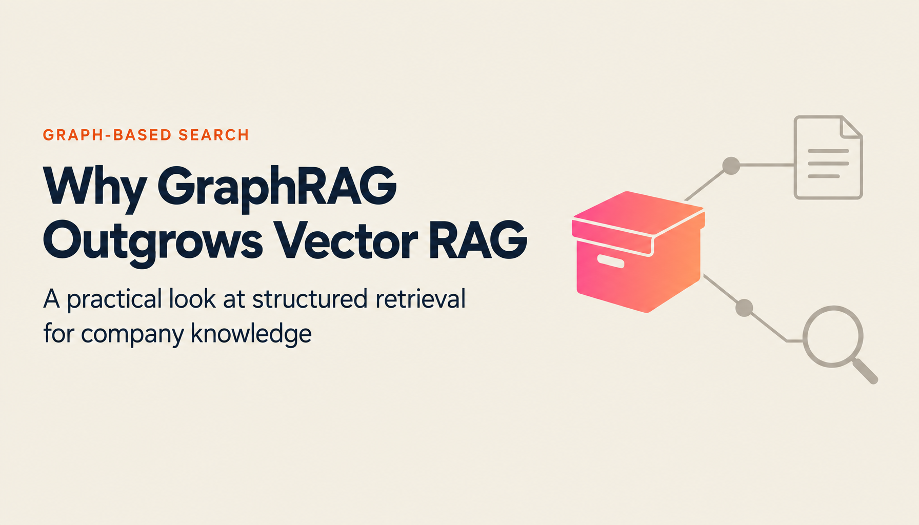 Is Conventional RAG Already Obsolete? How GraphRAG Is Rewriting the Rules of Internal Search