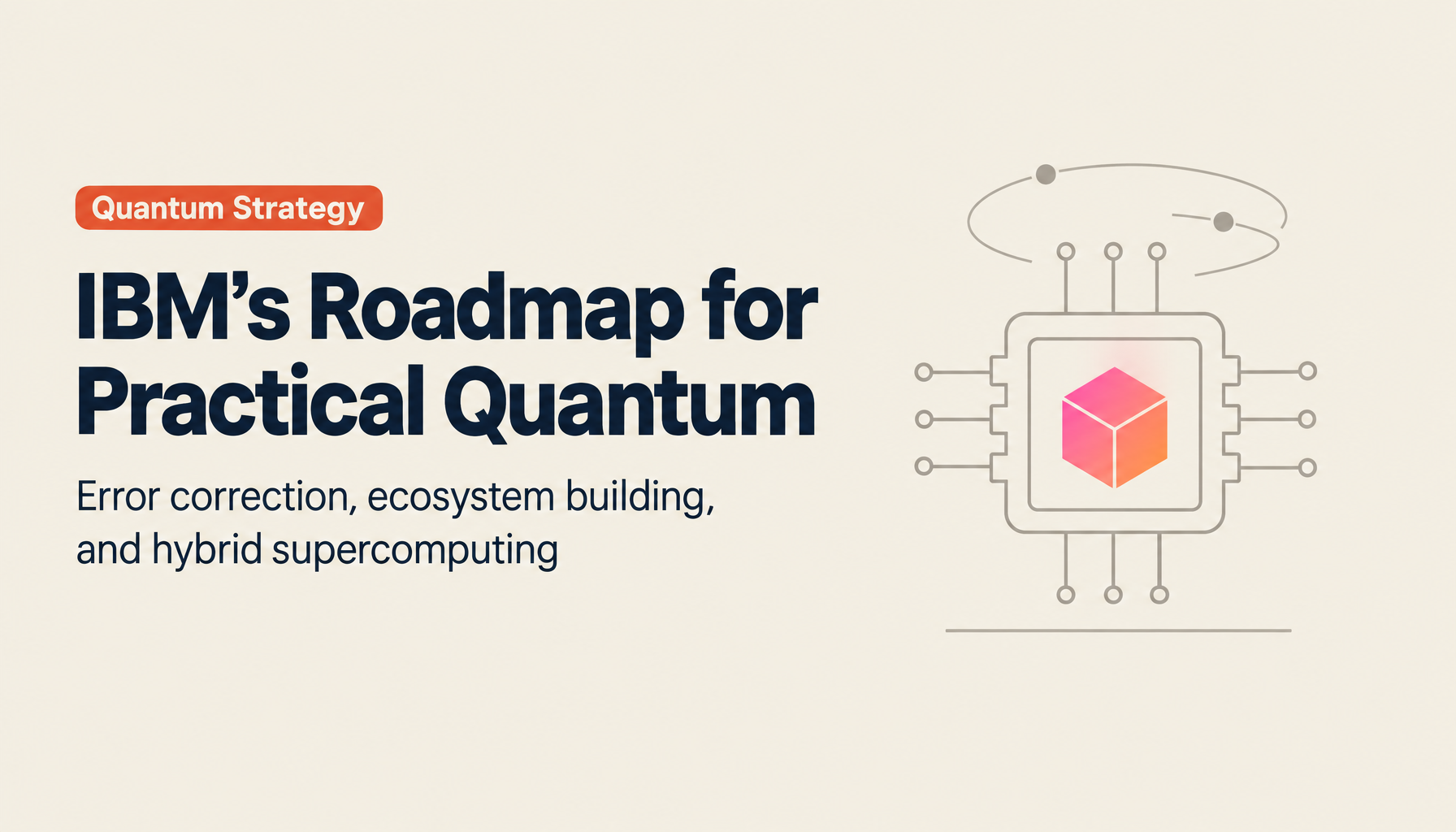 IBM's Quantum Computing Strategy and Future Outlook