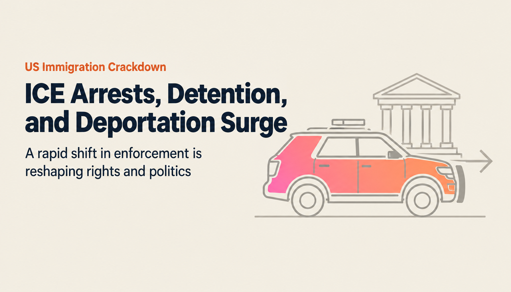 Immigration Enforcement Under the Trump Administration: The Surge in ICE Arrests, Detention, and Deportation