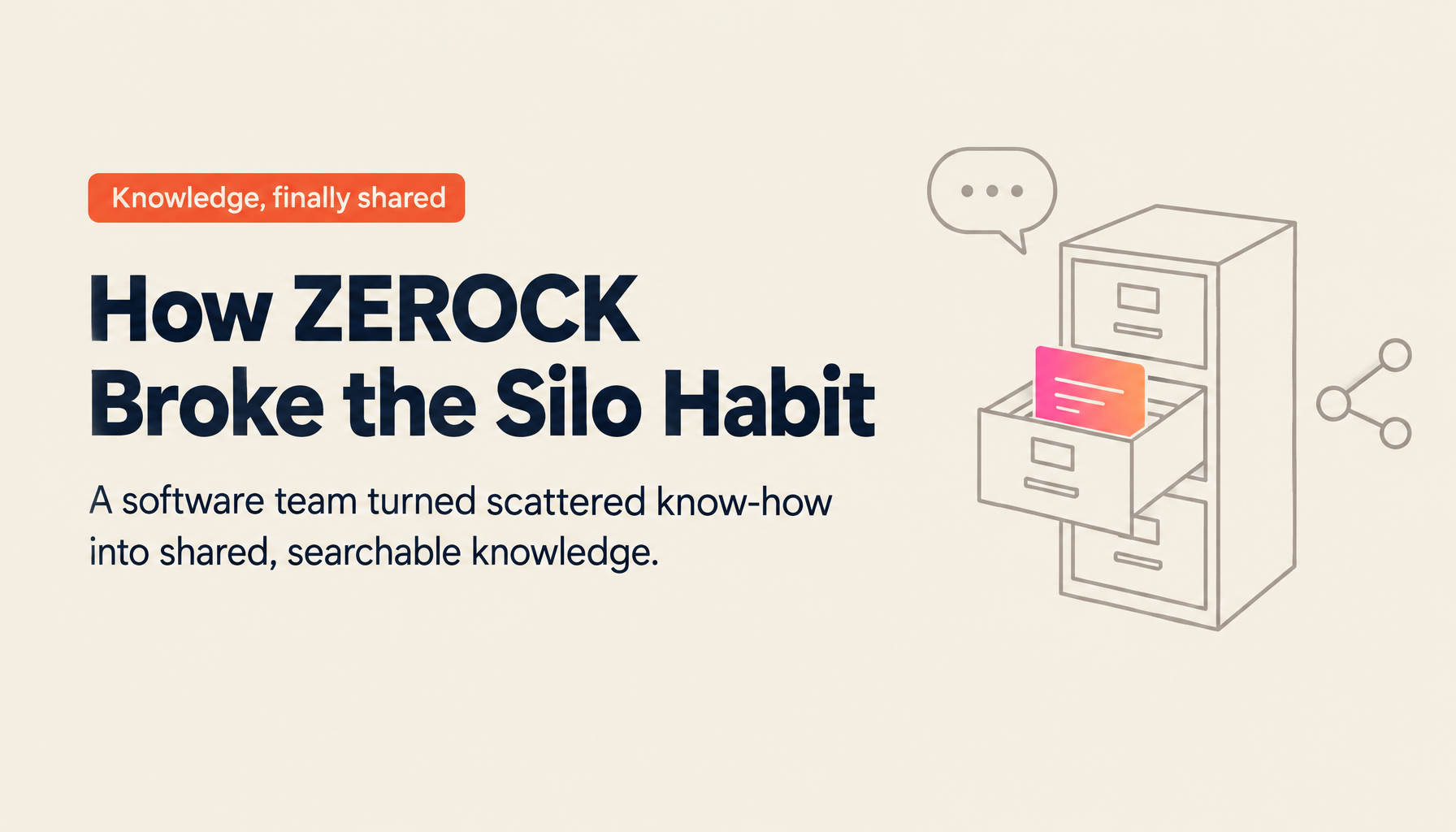 IT Company B's Story: How ZEROCK Changed the Information-Sharing Culture