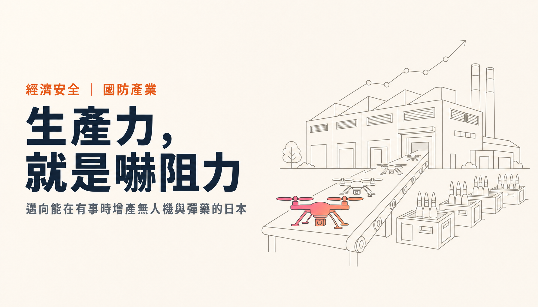 邁向能在有事時增產無人機與彈藥的日本｜從概算要求、骨太方針與日中國防支出比較，讀防衛省的設備投資補助與修法檢討