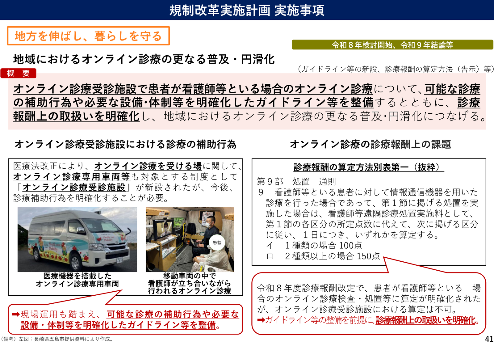 規制改革実施計画2026 実施事項 説明スライド(事項41)