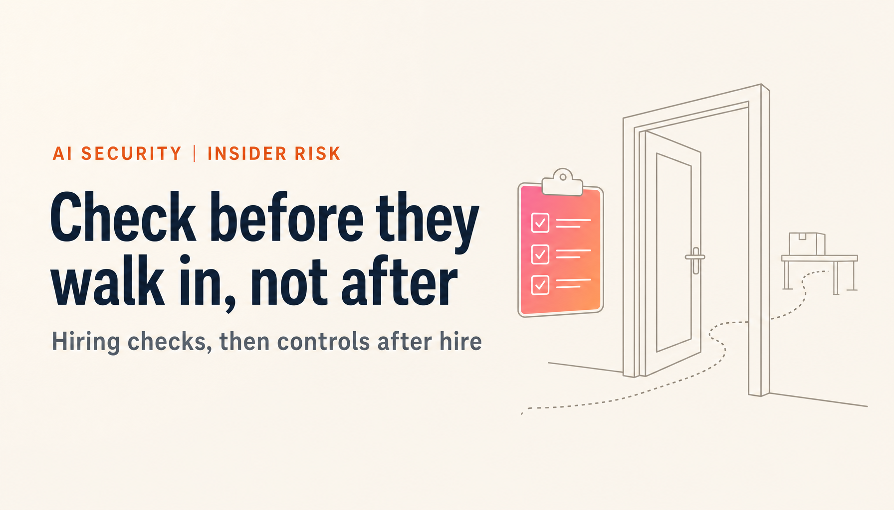 The OpenAI Recording Device Case: Why Pre-Hire Screening Comes First Against Insider Risk